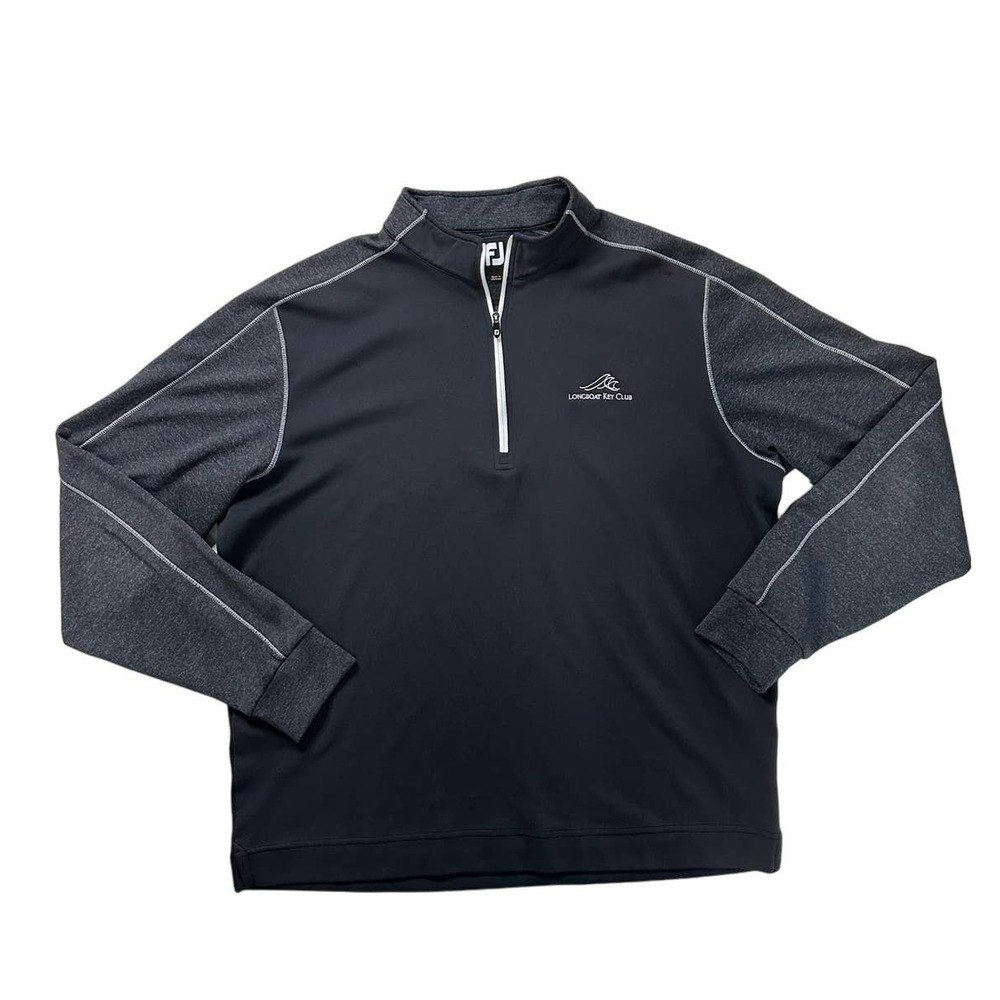 FJ Half Zip Gray Athletic Shirt